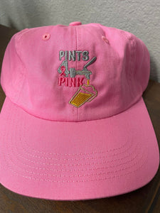 Unstructured Pink Hat - Pints 4 Pink