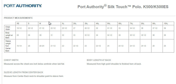 American Legion - Port Authority® Silk Touch™ Pocket Polo - K500