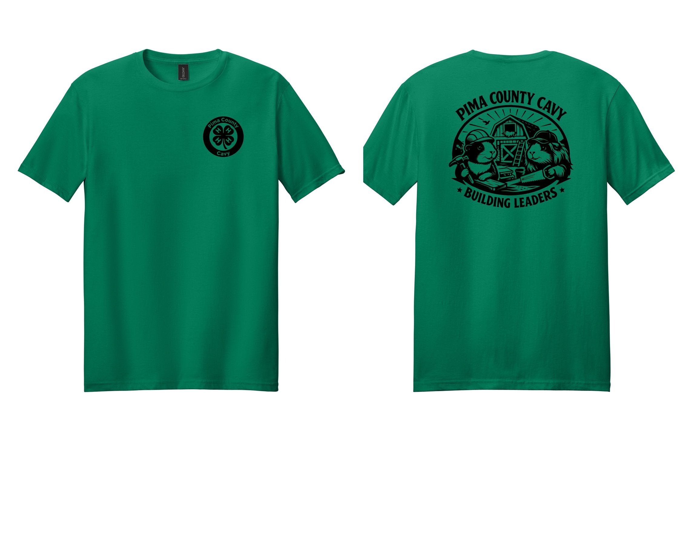 4H Cavy shirts - Gildan Softstyle (64000/64000b)