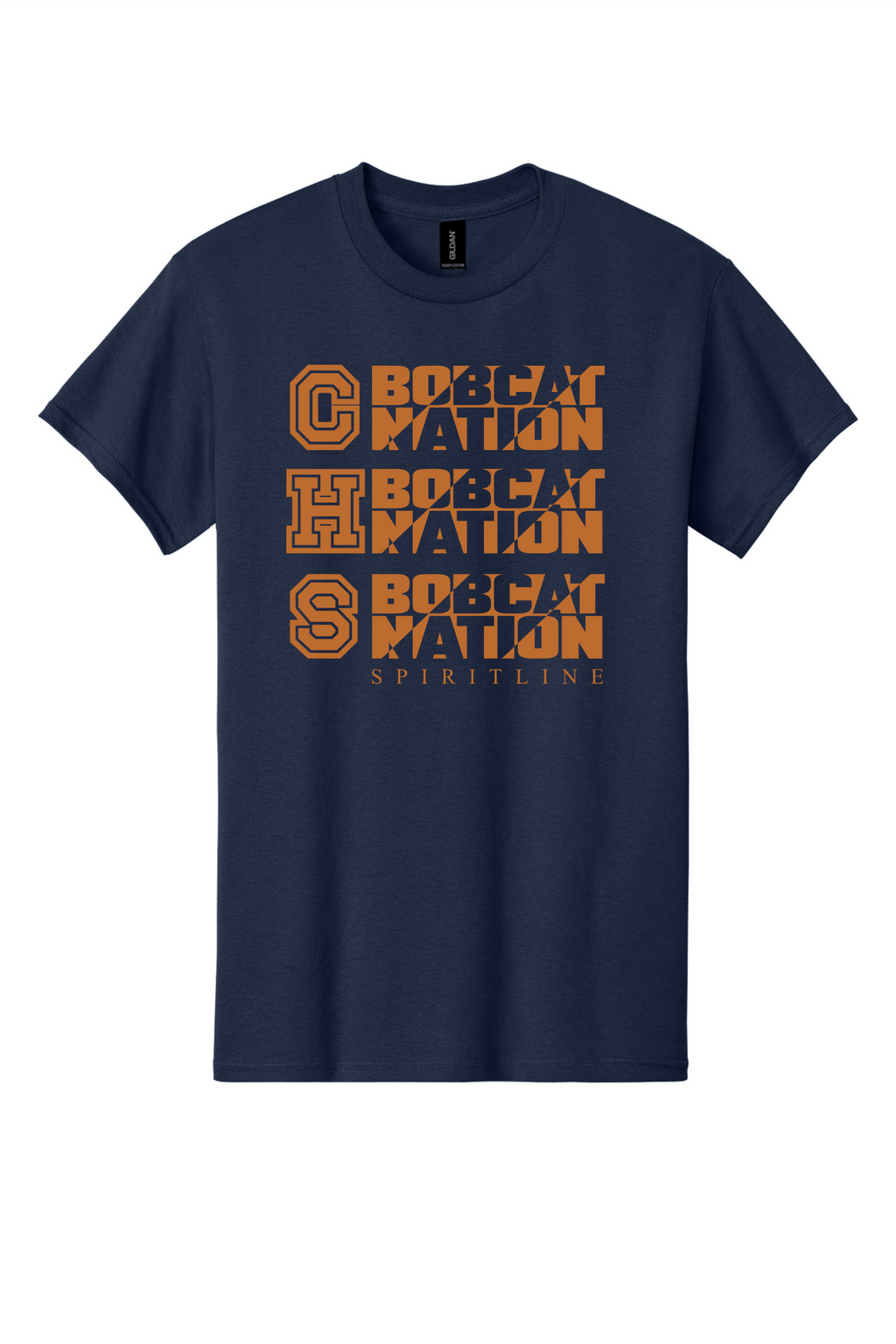Cienega Spiritline - Navy CHS design Adult and Youth Cotton Shirt