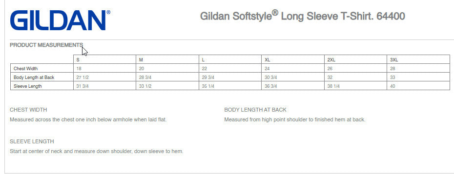 Emily Gray - Youth & Adult Cotton Long Sleeve (64400)