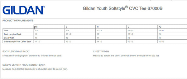 4H shirts - Gildan Softstyle (67000/67000B)