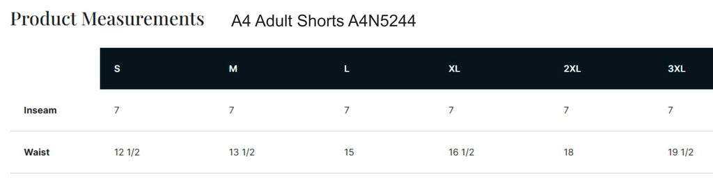Rincon Little League Shorts- A4N5244