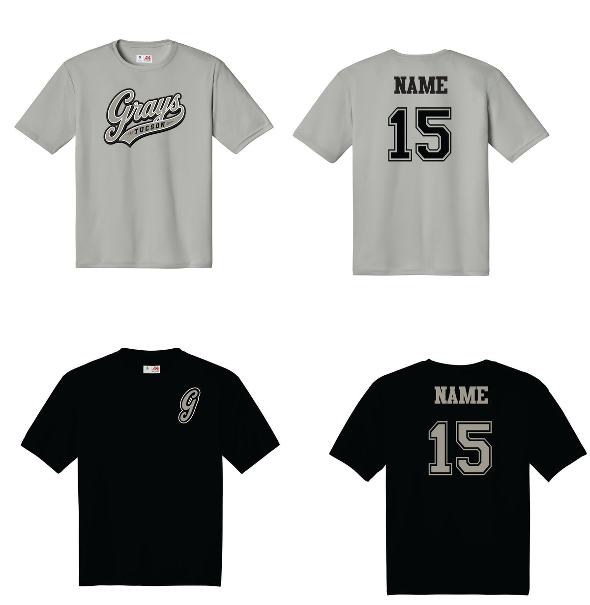 Tucson Greys- Dri fit shirt A4N3142