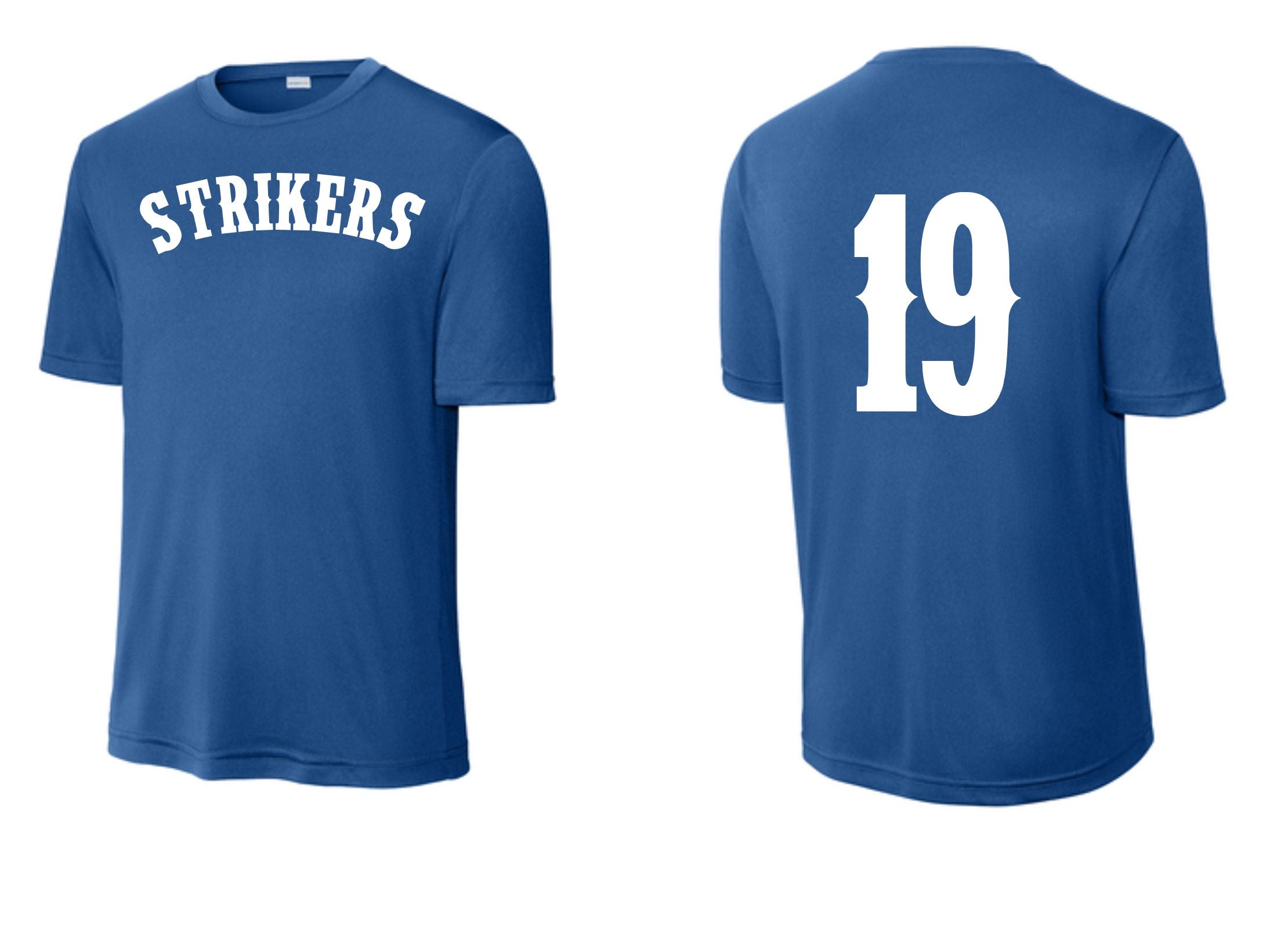 Strikers Practice shirts- Unisex & Youth Dri-fit (st350)