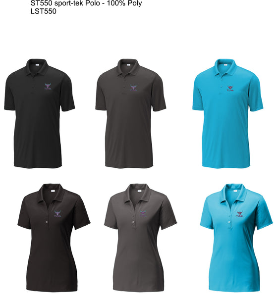 TUVA - Polyester Performance Polo ST550/LST550