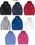 Costco - Port & Co™ Core Fleece Full-Zip Hooded Sweatshirt PC78ZH