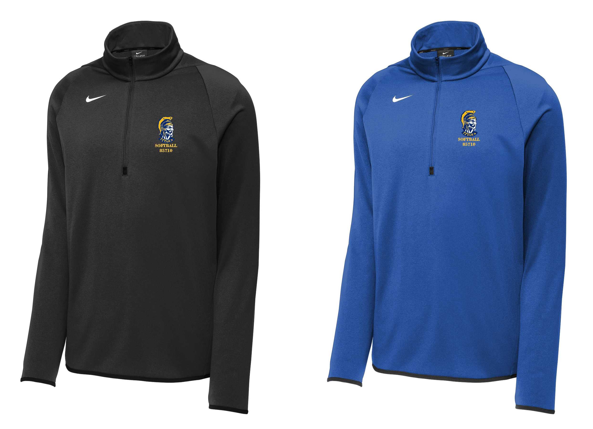 Palo Verde Softball - Nike Therma-FIT 1/4-Zip Fleece (CN9492)