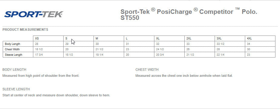 TUVA - Polyester Performance Polo ST550/LST550