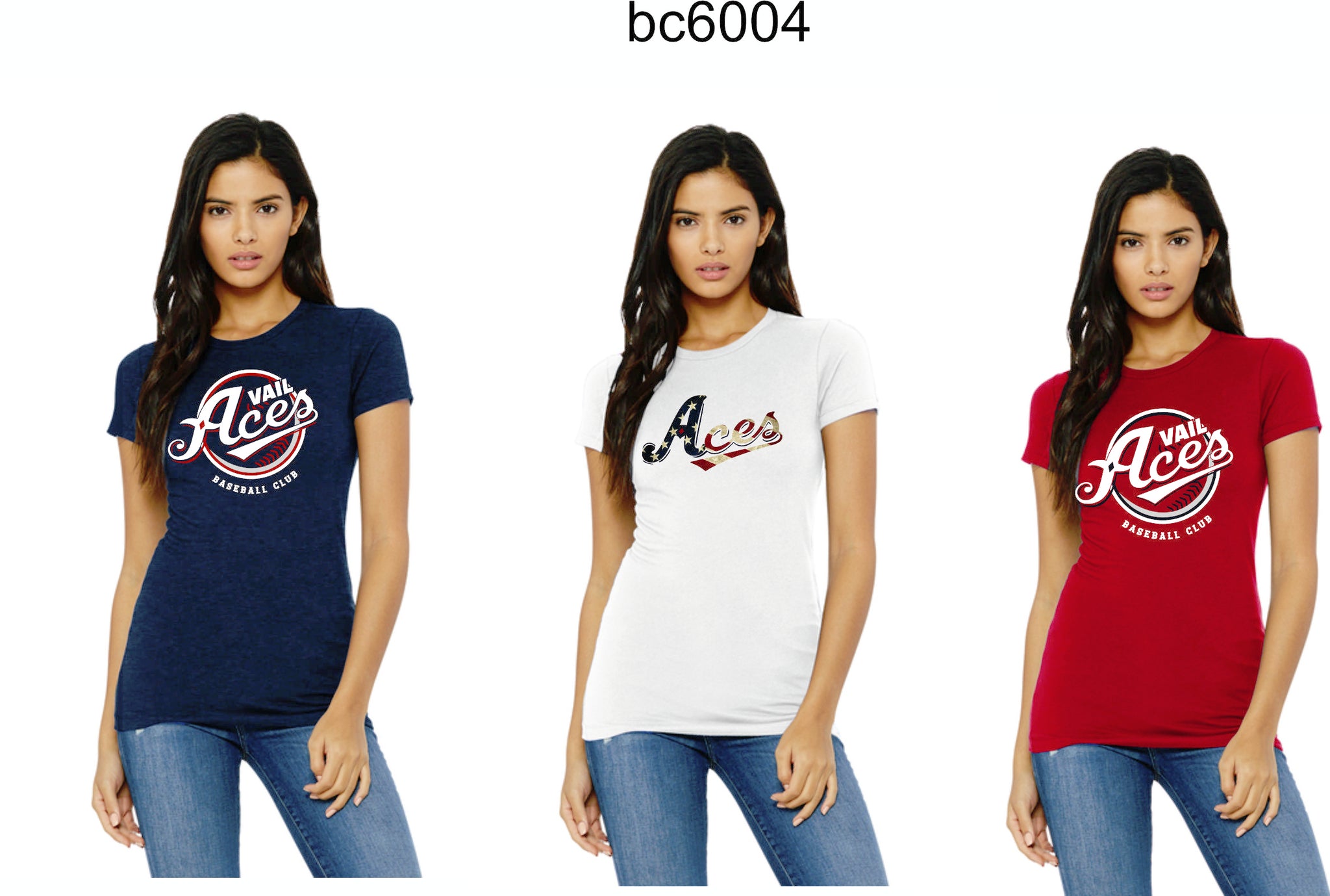 Vail Aces - Women's Slim fit tee (BC6004)