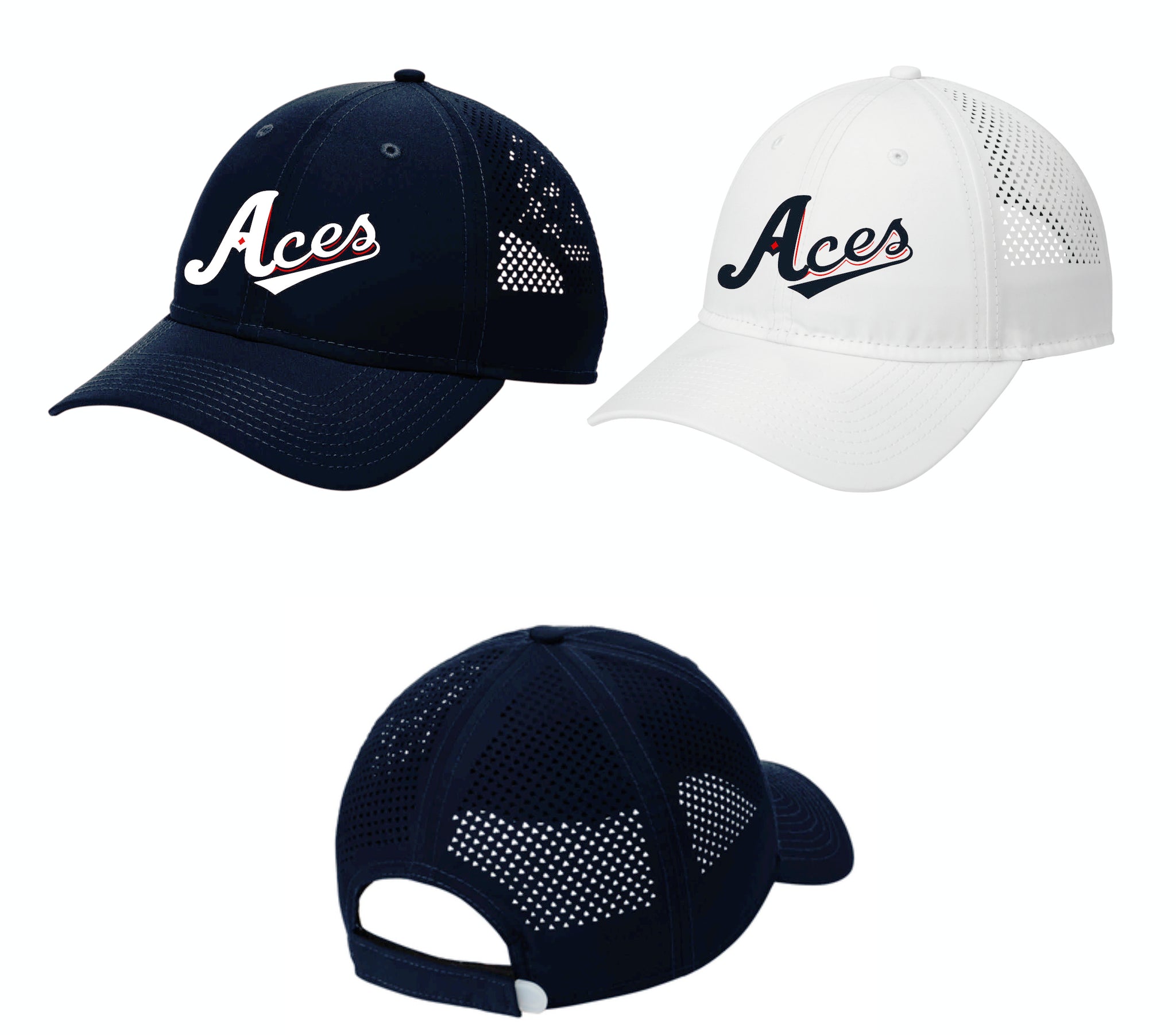 Aces- New era adjustable hat Ne406