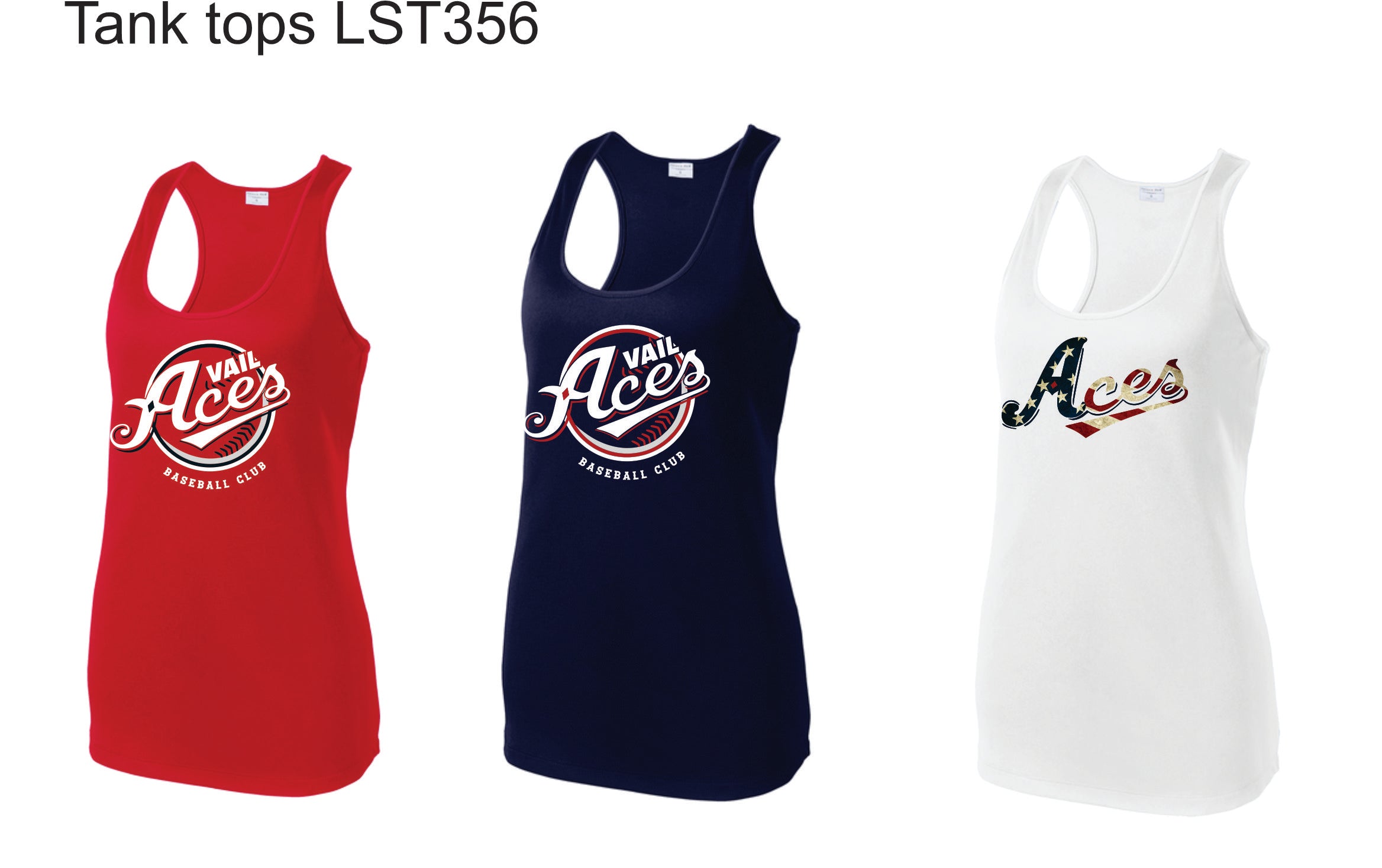 Vail Aces - LST356 Ladies Performance Tank