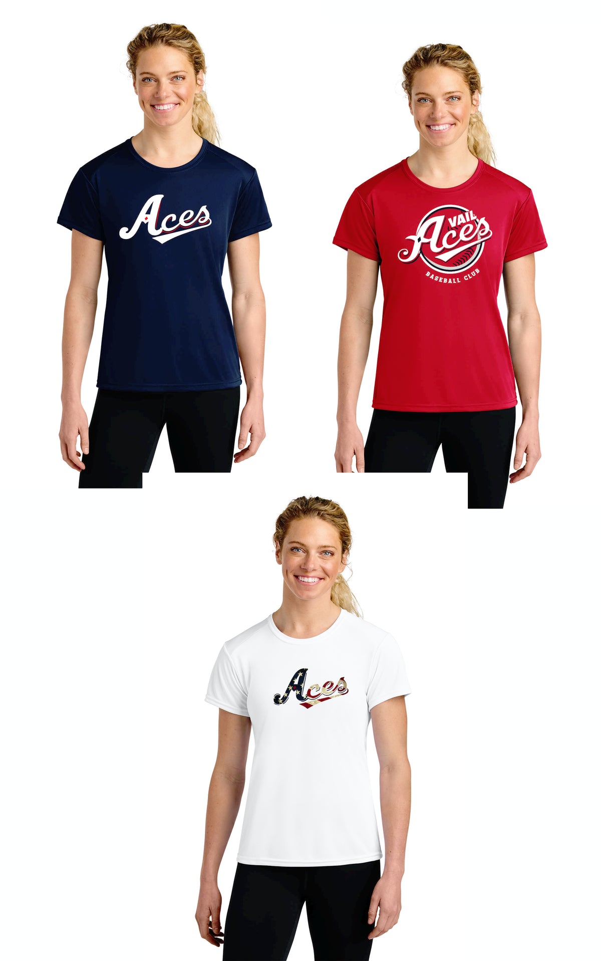 Vail Aces Women's Dri fit shirt- A4NW3201