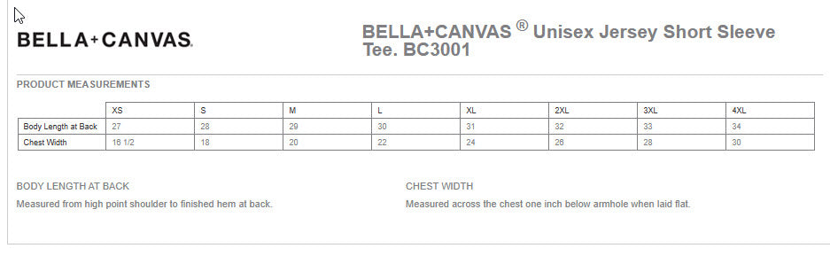 Arizona Bandits - BC3001 Unisex crew neck Shirt