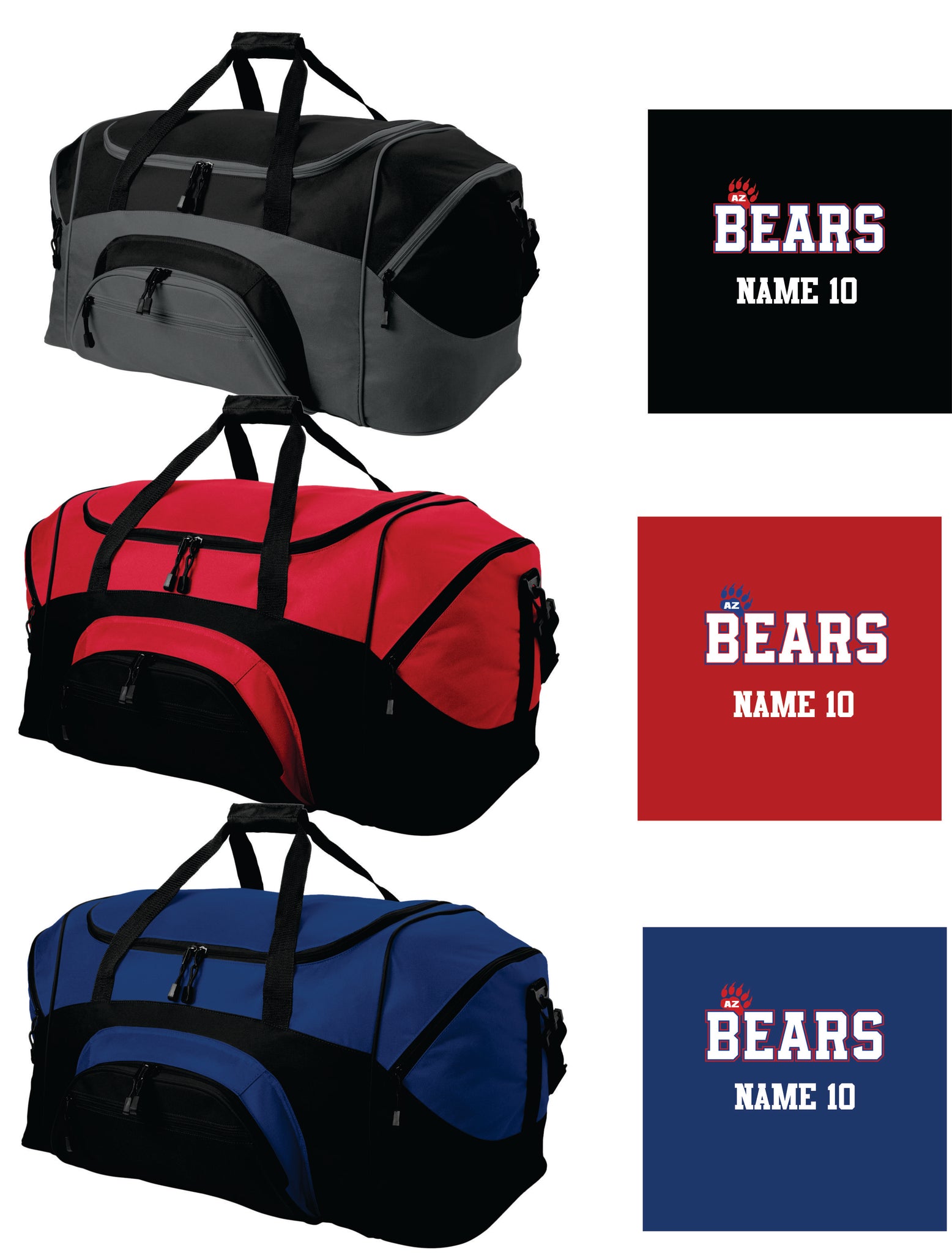 AZ Bears - Duffle Bag BG99