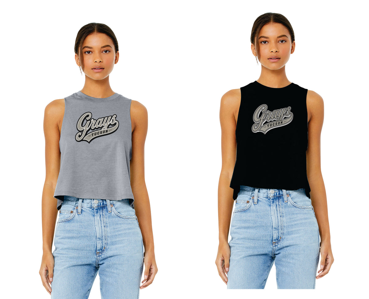 Tucson Greys- Bella Cropped Tank BC6682