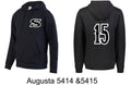 Strikers Baseball Augusta Black Long Sleeve Hoodie - 5414&5415