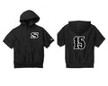 Strikers Baseball Embroidery Short Sleeve hoodie Unisex s101ss