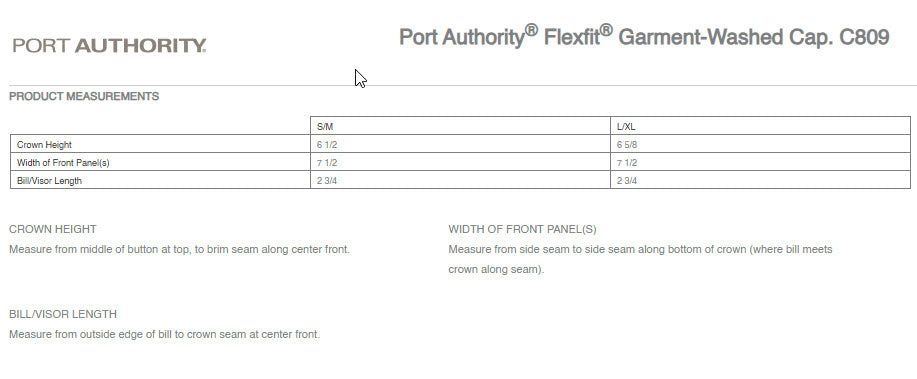 Hospital - Garment Washed Cap (C809 & c813)