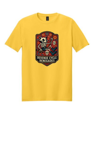Revenue Cycle Sugar Skull -  gildan softstyle t-shirt 64000