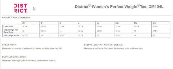 RU Dance - DM104L District Made Ladies Perfect Weight Tee