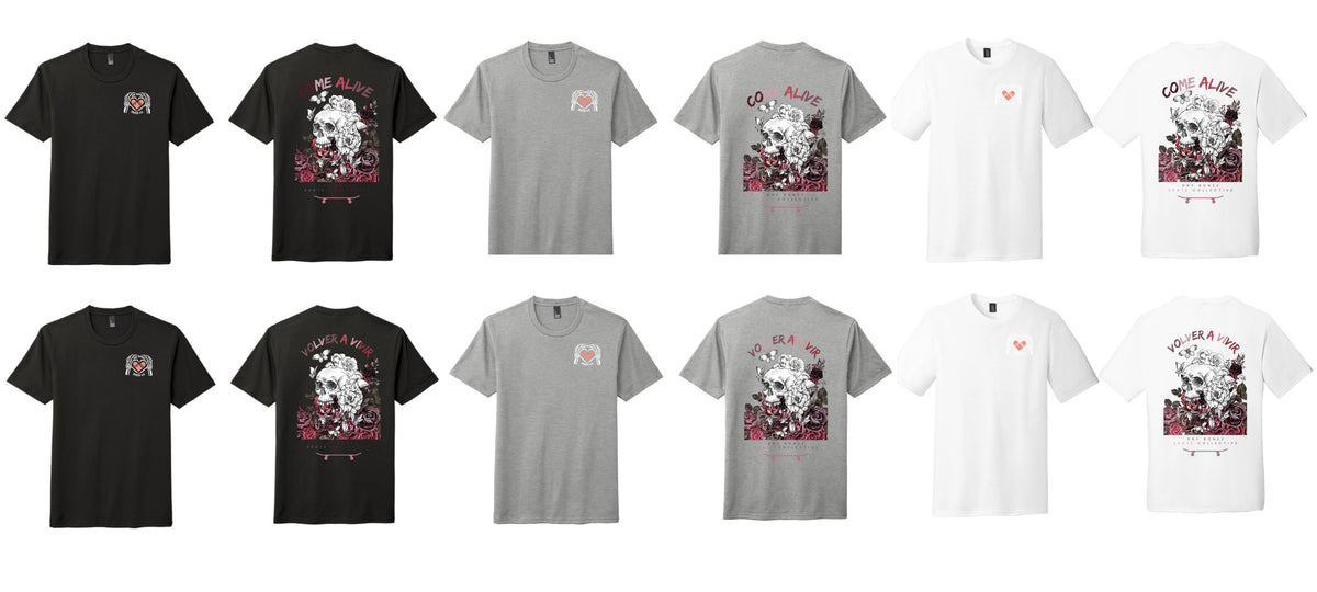 Dry Bonez - Unisex Shirt (DM130) - Come Alive/Volver A Vivir