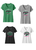 TV Girls Flag Football -  Ladies V Neck (DM1190L)