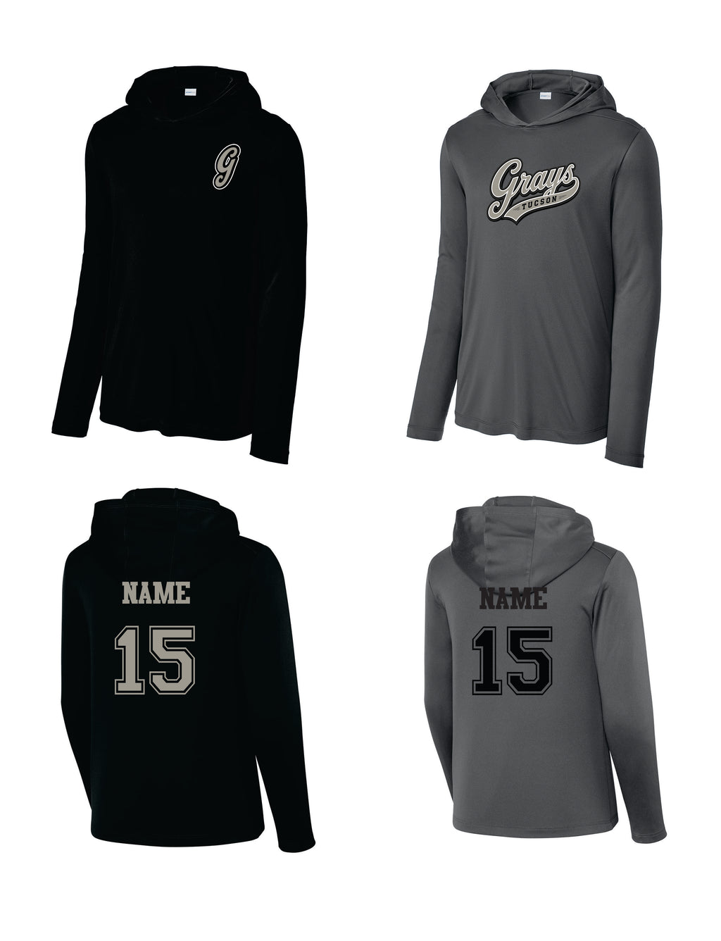 Tucson Greys Dri-fit Long Sleeve UV Shirt - ST420LSH