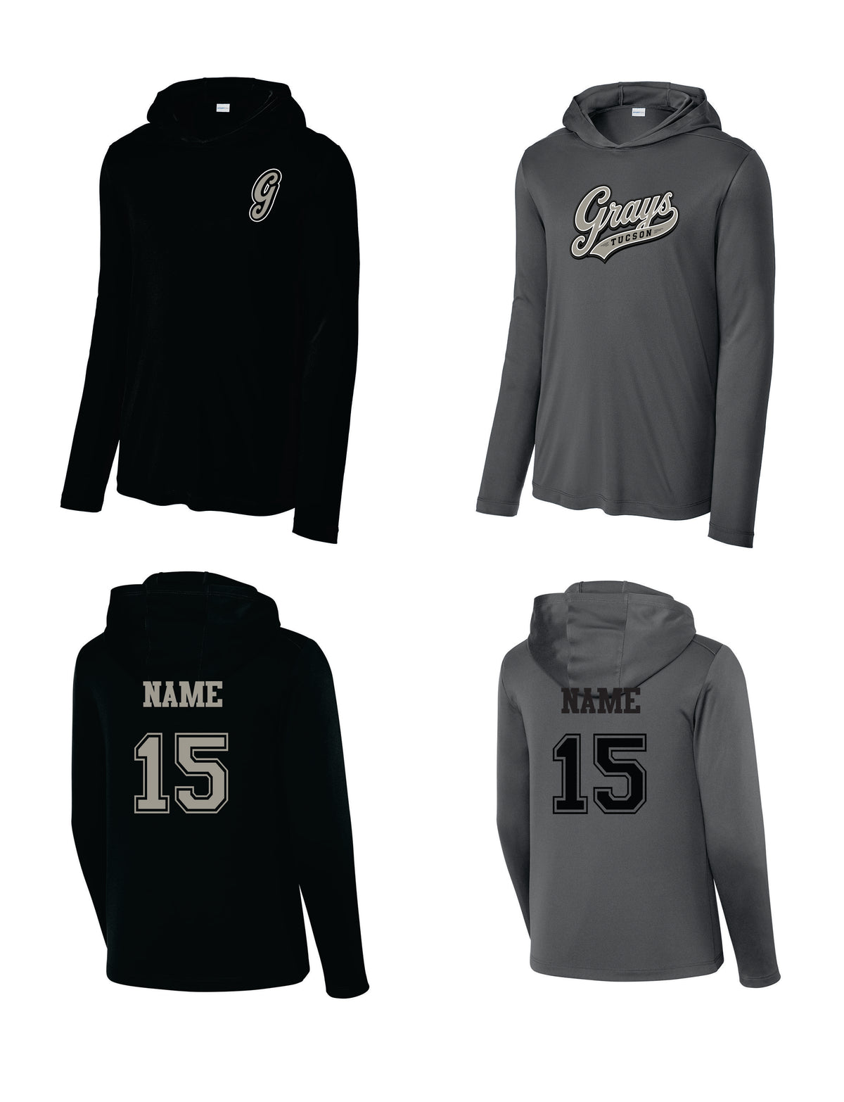 Tucson Greys Dri-fit Long Sleeve UV Shirt - ST420LSH