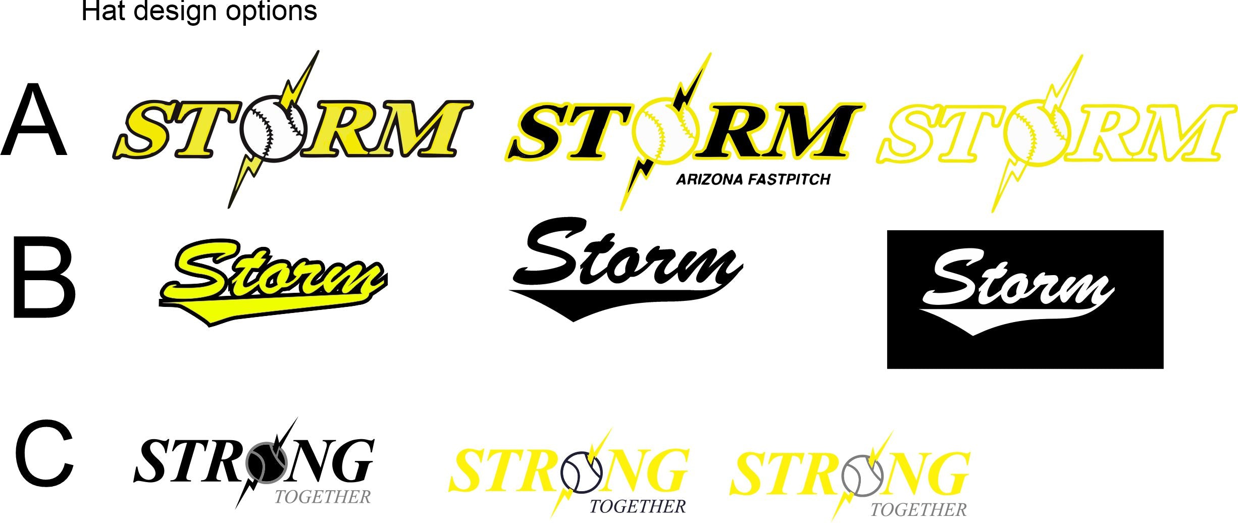 Storm - C112 Snap-back hats