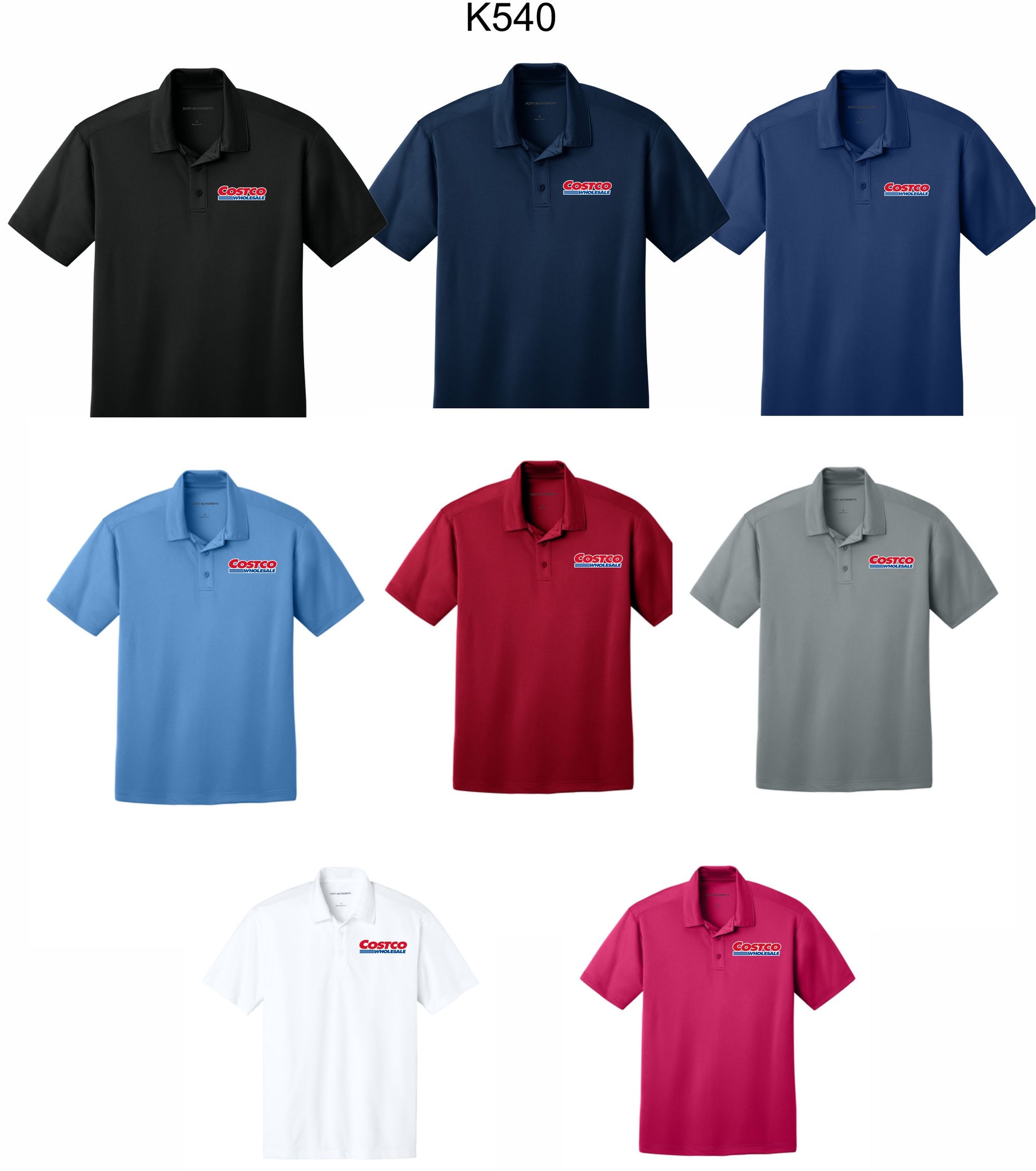 Costco - Port Authority® Silk Touch™ Performance Polo - K540