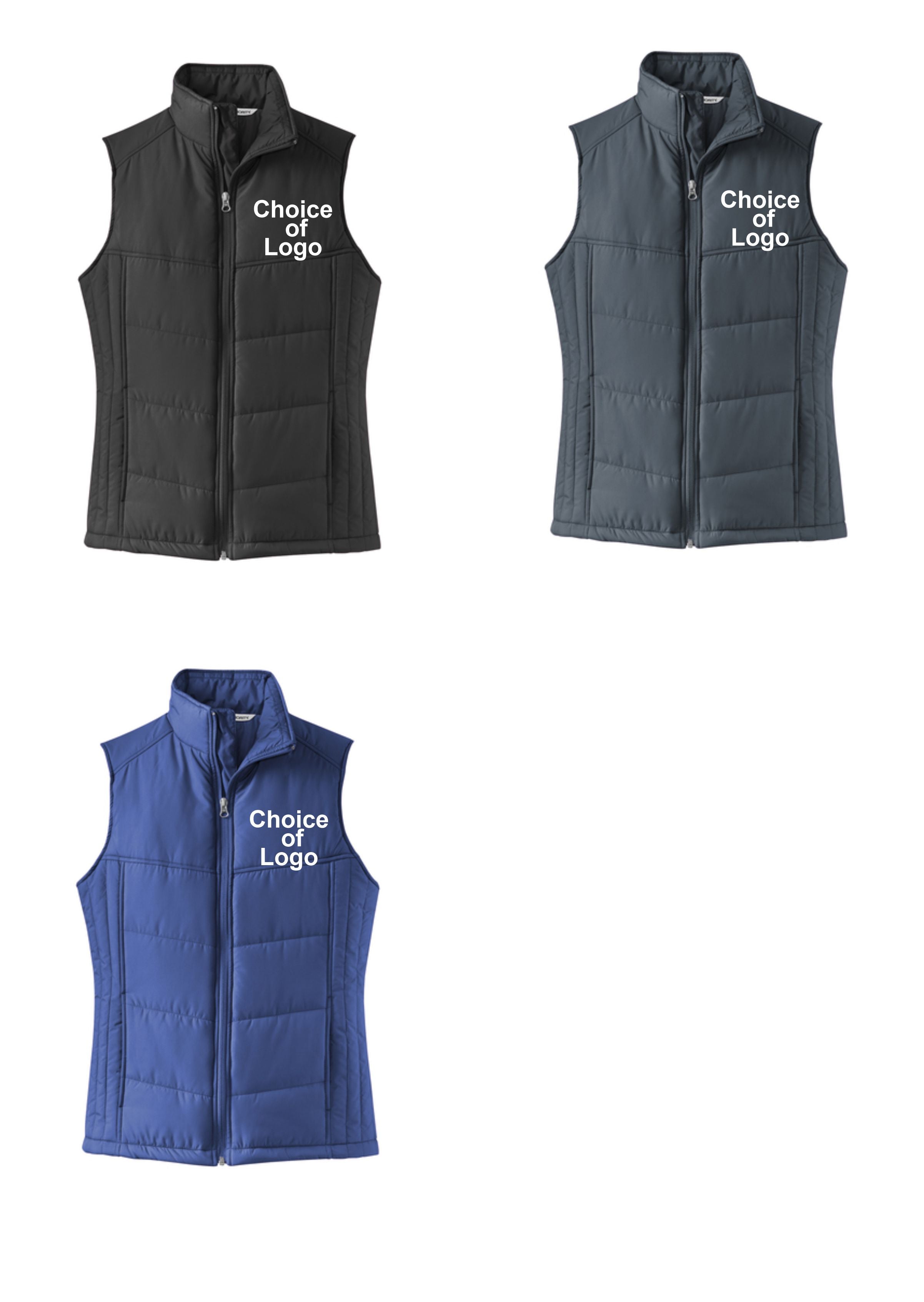 Hospital - Ladies Puffy Vest (l709)