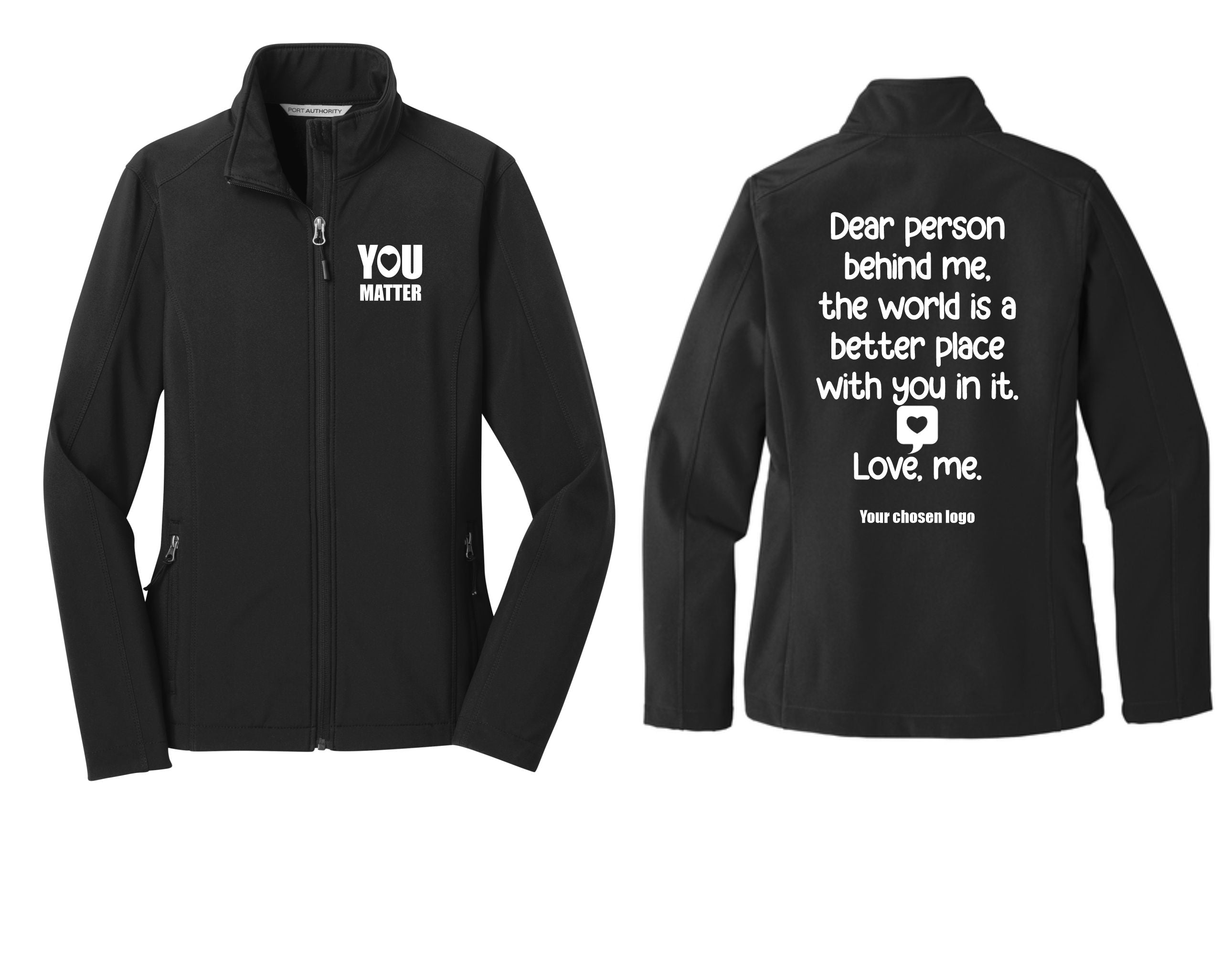 Hospital - Women's Core Soft Shell Jacket  - Love Me Design (L317)