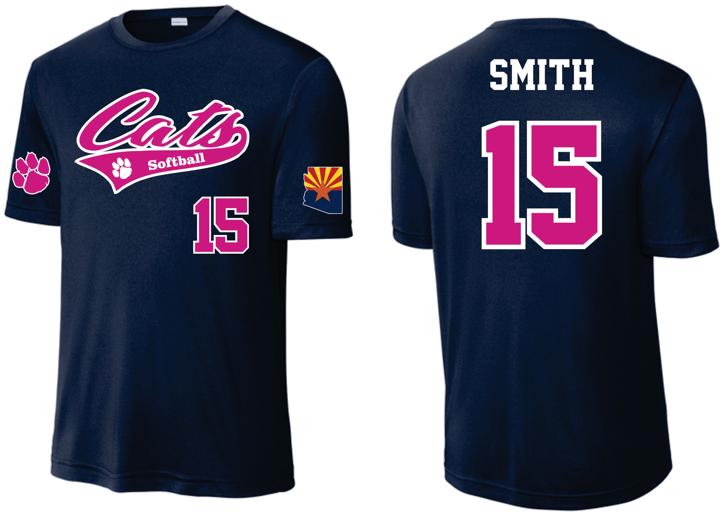 Cats Pink jerseys- Unisex & Youth (st350)