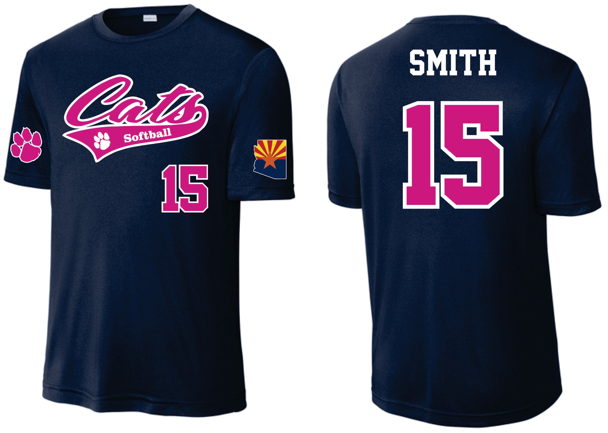 Cats Pink jerseys- Unisex & Youth (st350)