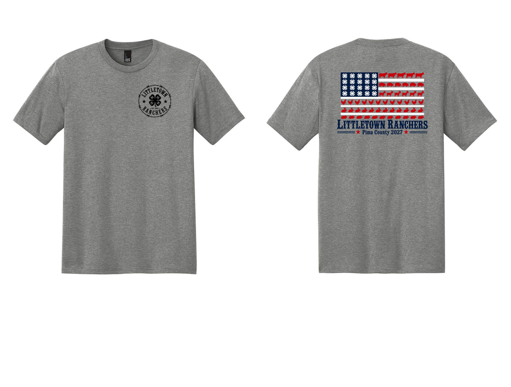 4H Shirts - Little Ranchers -District Made (dt130Y)