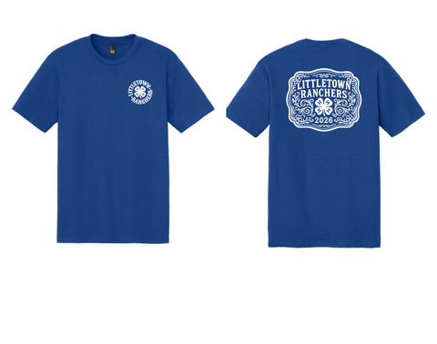 4H Shirts - Little Ranchers - Unisex District Made (dm130)