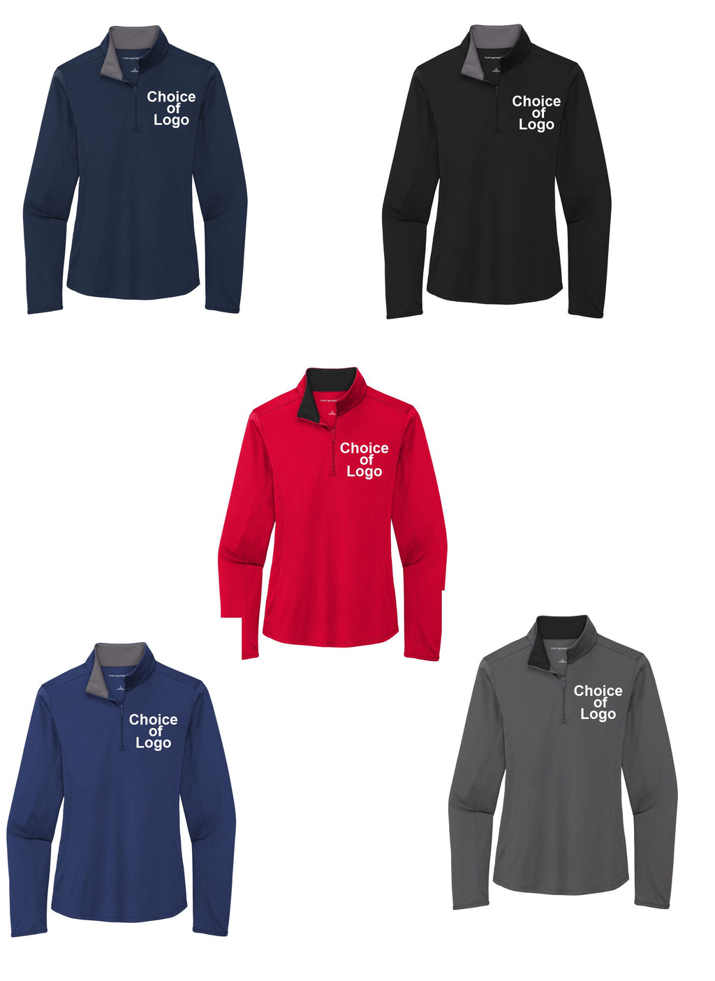 Hospital - Port Authority® Women's Silk Touch™ Performance 1/4-Zip (lk584)