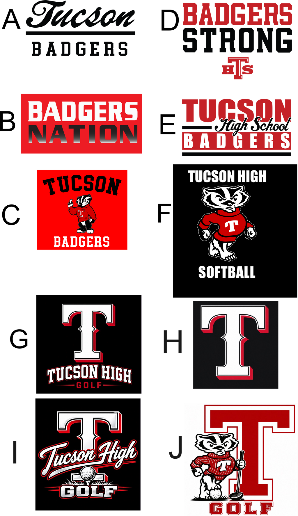 Tucson High - Golf Towel