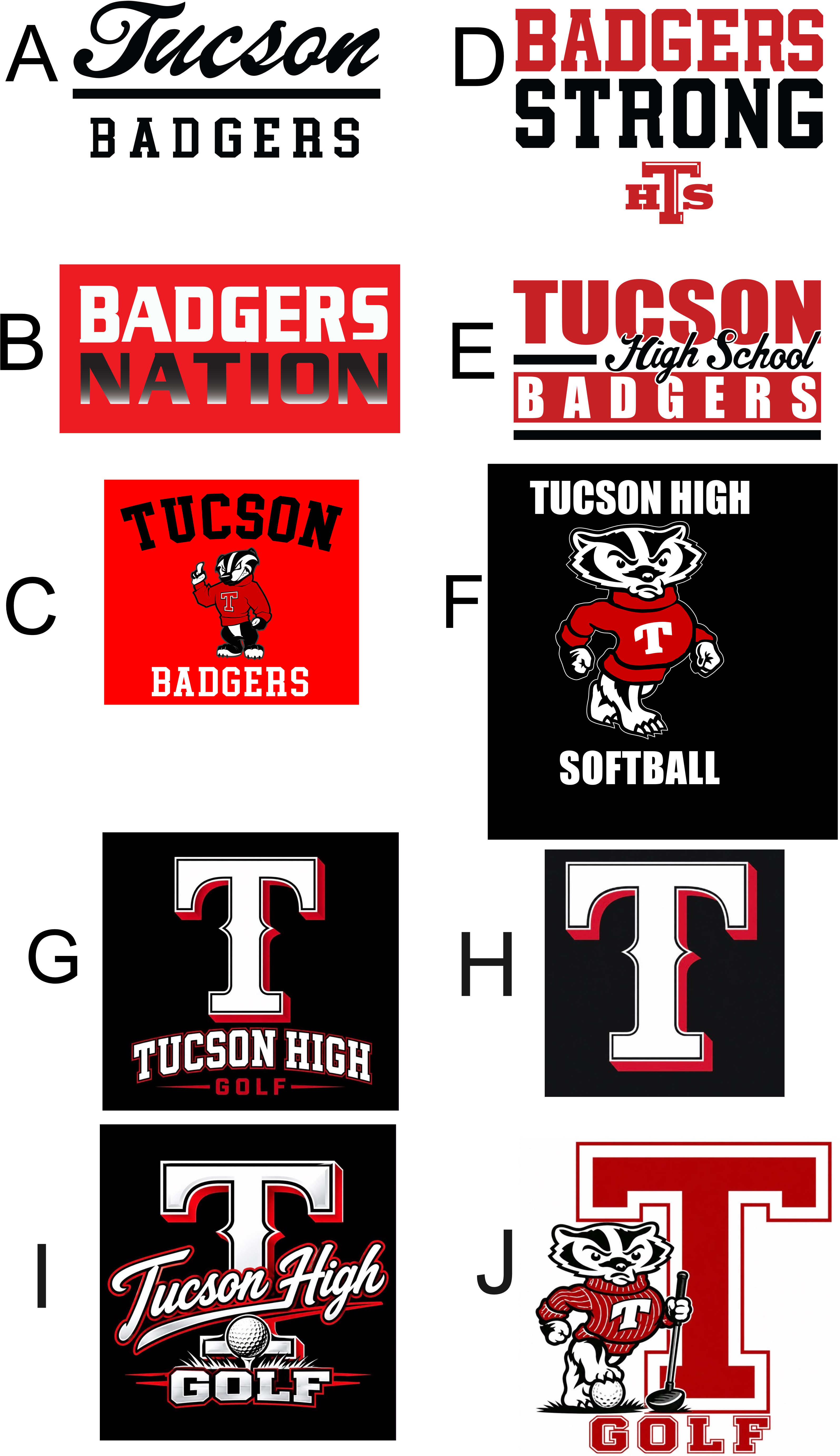 Tucson High - Golf Towel