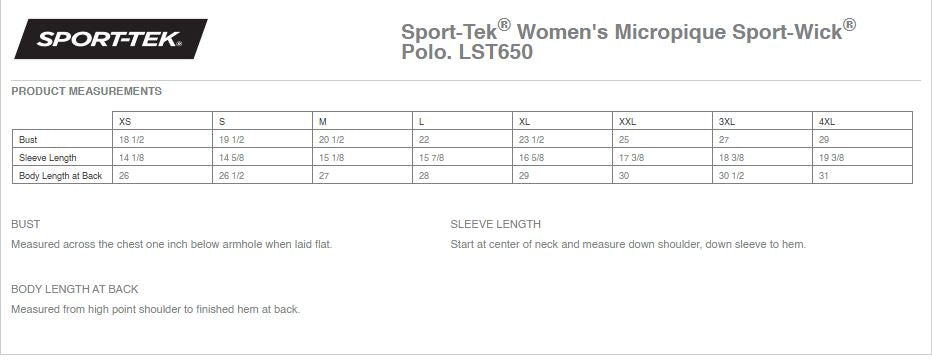 Emily Gray - staff polos st650/lst650