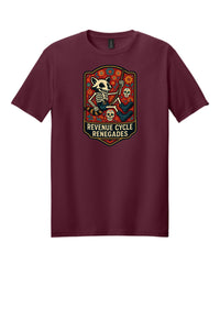 Revenue Cycle Sugar Skull -  gildan softstyle t-shirt 64000