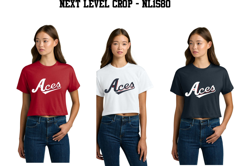Vail Aces Next Level Crop Top (NL1580)
