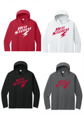 Red Storm -  Long Sleeve Tshirt with hood (PC380H)