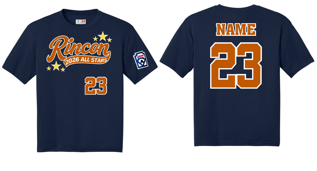 Rincon little league Extra Practice shirt (for players only)- A4N3142