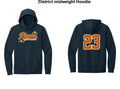 Rincon Little League District mid weight Hoodie (DT6100)