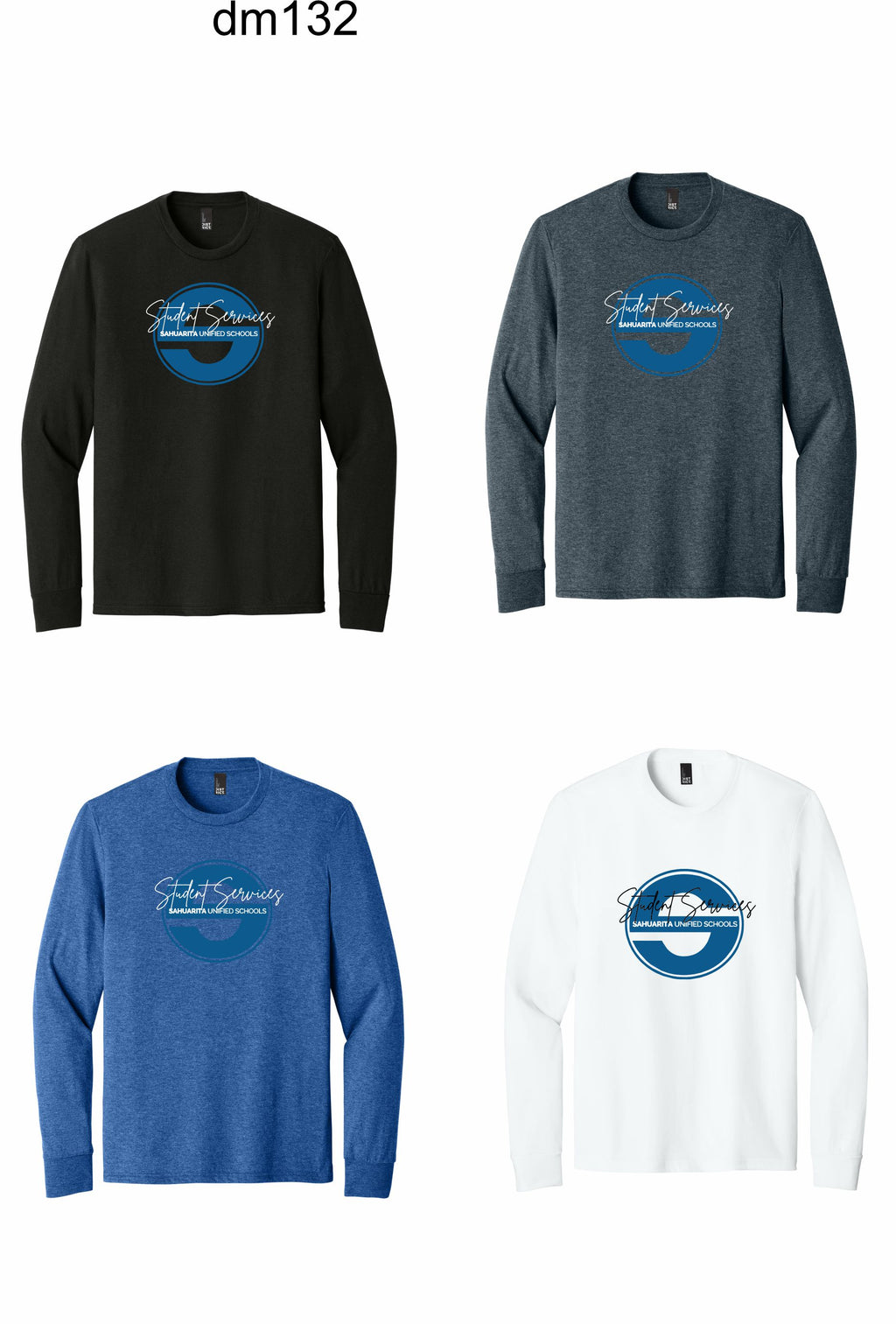 Sahuarita Unified - Long Sleeve Cotton blend DM132