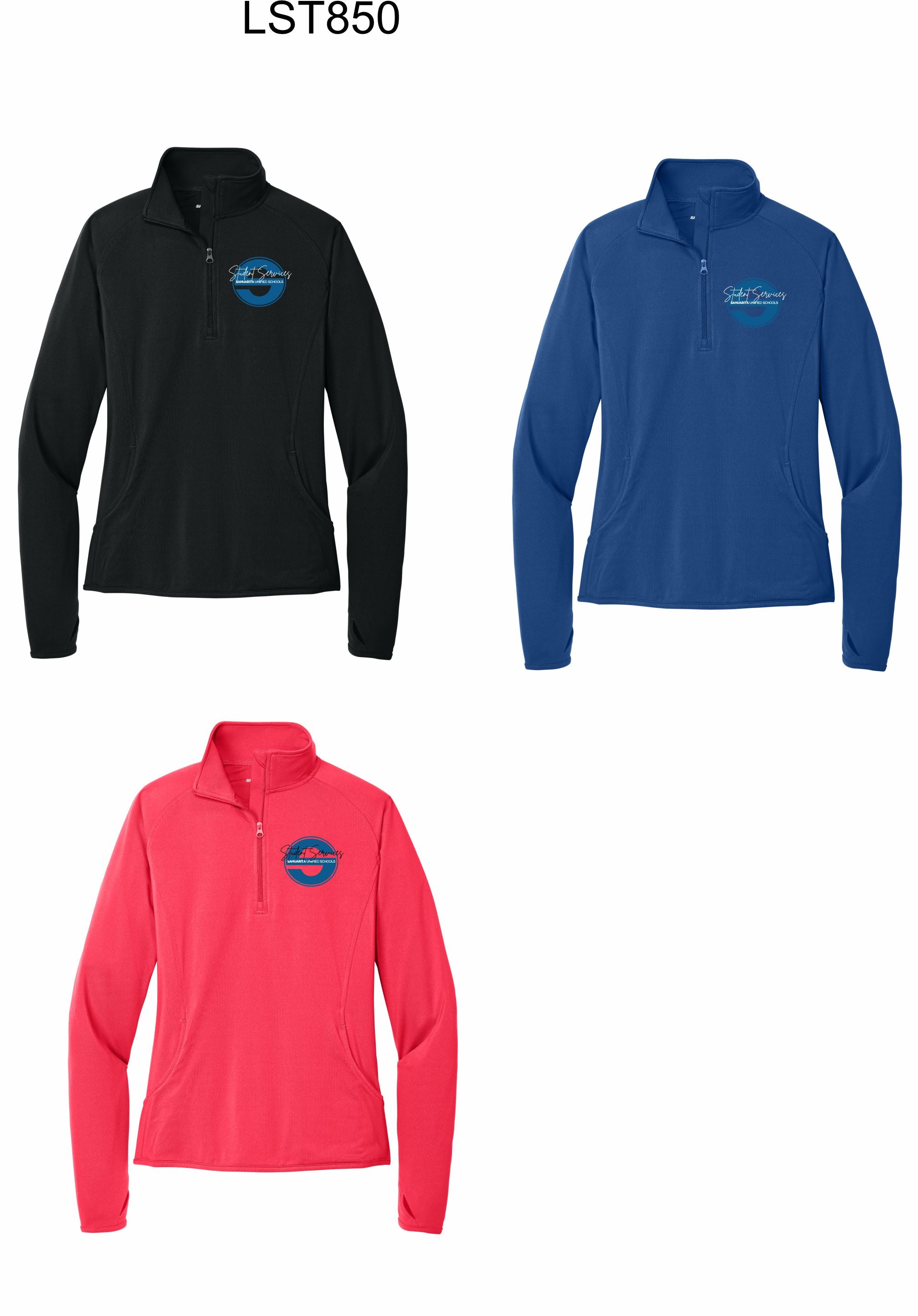 Sahuarita Unified - Ladies Sport-Wick® 1/4-Zip Pullover (Lst850)