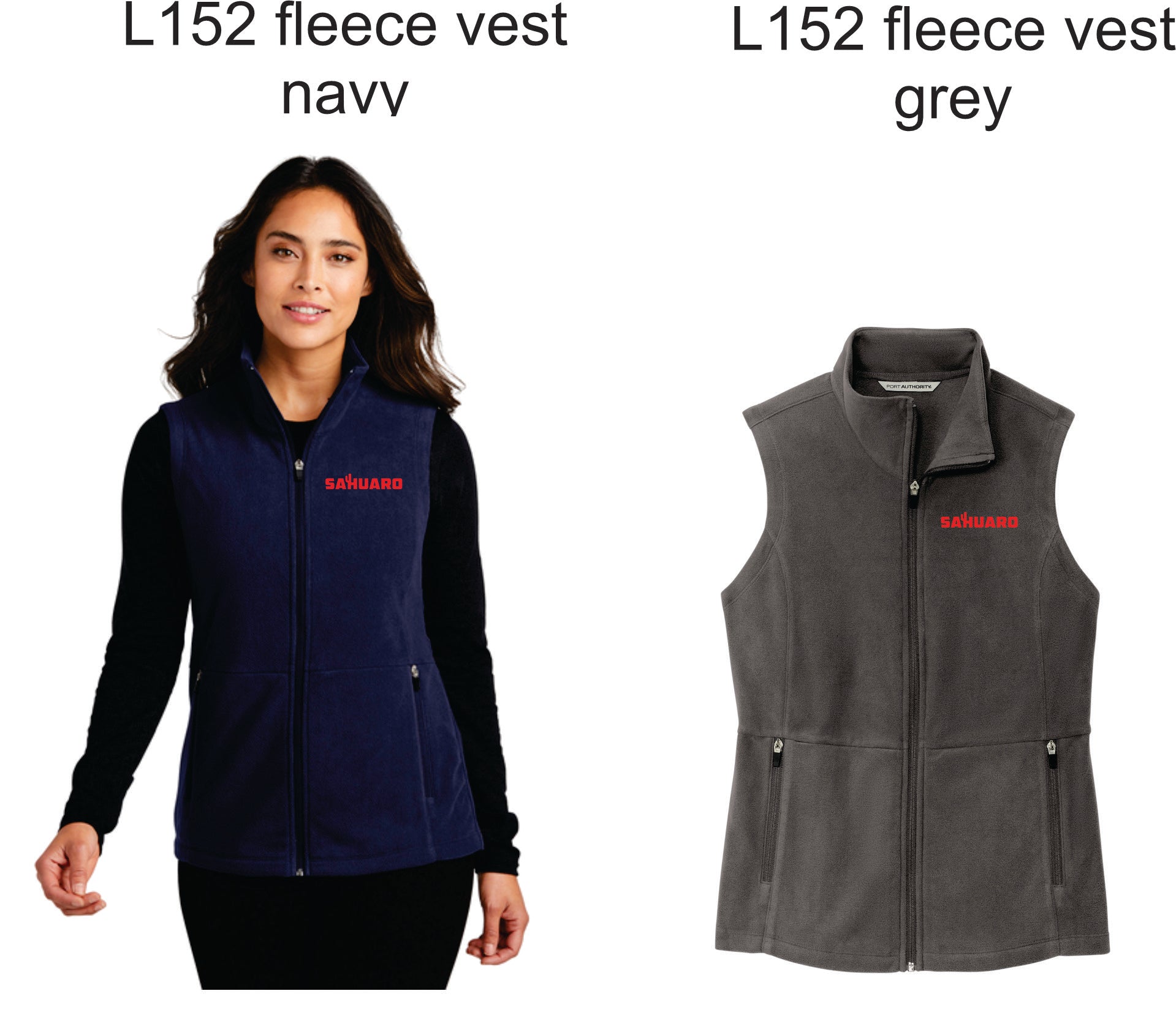 Sahuaro Baseball - Women's Microfleece Vest L152