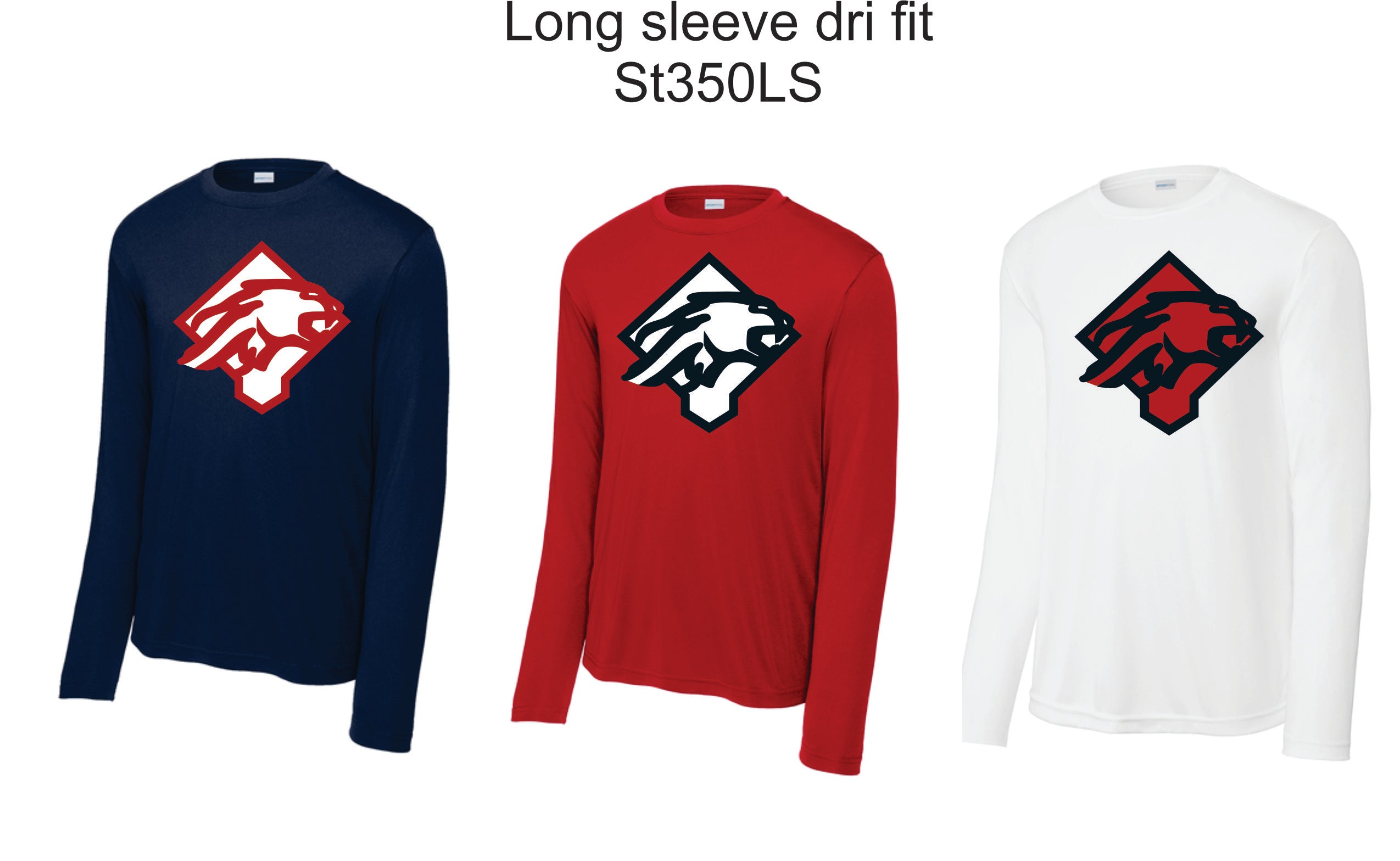 Sahuaro Baseball Dri Fit Long sleeve shirt (st350LS)